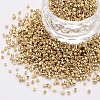 Plated Glass Cylinder Beads SEED-S047-E-005-1