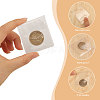 PVC Single Pocket Coin Sleeves Holders ABAG-WH0038-42-3