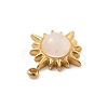 Natural Stone Pendants STAS-D300-02G-06-2