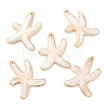 Natural Freshwater Shell Pendants SHEL-F007-23-1