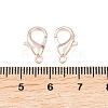 Zinc Alloy Lobster Claw Clasps X-E105-RG-5