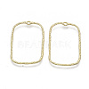 Alloy Open Back Bezel Pendants LS-PALLOY-S121-81B-2
