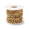 Ion Plating(IP) 304 Stainless Steel Flower Link Chains STAS-B041-08G-3
