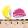 Opaque Acrylic Beads X-OACR-Z017-04B-3