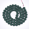 Spray Painted Non-magnetic Synthetic Hematite Beads Strands G-T116-03B-14-2