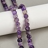 Natural Amethyst Beads Strands G-Z080-B04-8x6mm-1