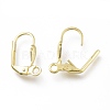 Brass Leverback Earring Findings KK-Z007-28G-2
