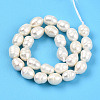 Natural Cultured Freshwater Pearl Beads Strands PEAR-N012-05Y-01-2