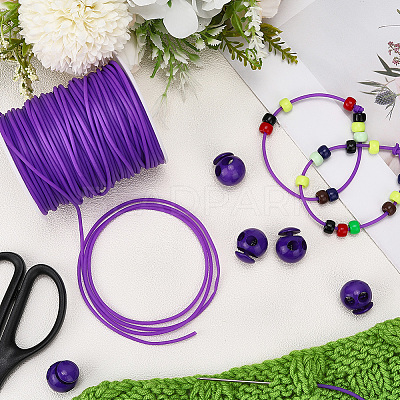 1 Roll Hollow Pipe PVC Tubular Synthetic Rubber Cord RCOR-CP0001-01B-1