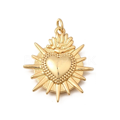Brass Pendants KK-Z155-02G-02-1