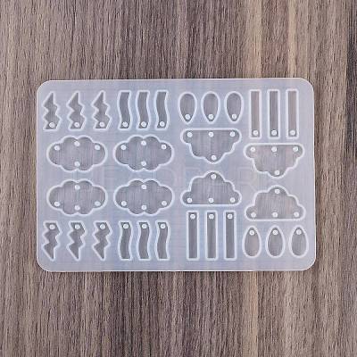 Silicone Pendant Molds DIY-S048-03B-1