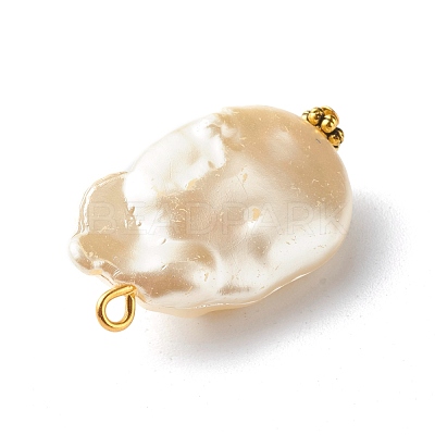 ABS Plastic Imitation Pearl Pendants PALLOY-JF00836-1