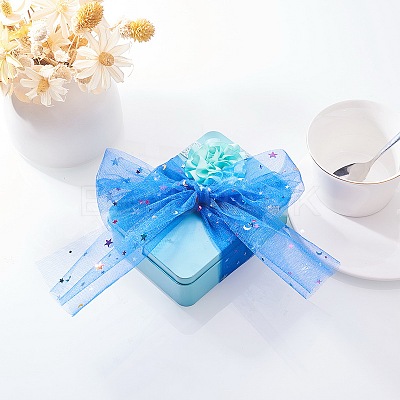 Star Sequin Deco Mesh Ribbons OCOR-BC0006-04N-1
