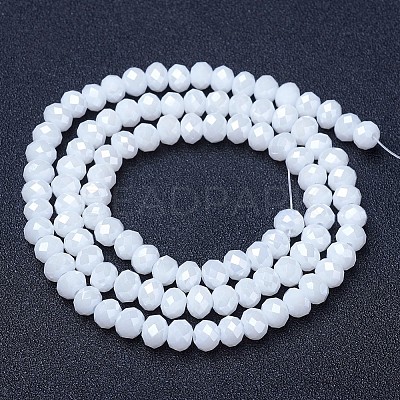 Electroplate Glass Beads Strands LS-EGLA-A034-P2mm-B18-1