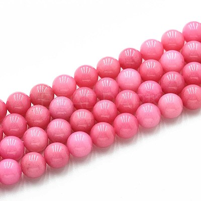 Natural Quartz Beads Strands G-N355-8mm-71-1