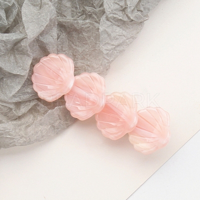 Shell Shape Cellulose Acetate Alligator Hair Clips PW-WG23971-05-1