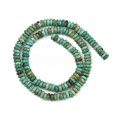 Natural Magnesite Beads Strands G-G084-A14-01-1