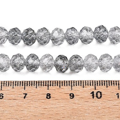 Transparent Glass Beads Strands GLAA-T023-4mm-A09-1