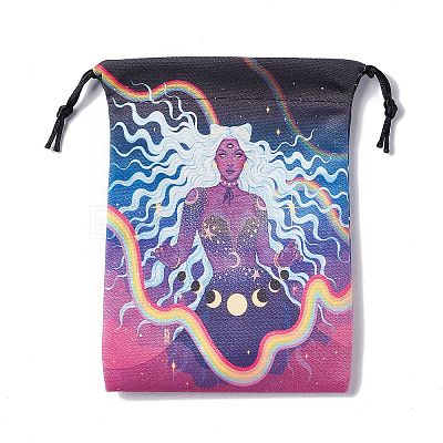 Velvet Jewelry Drawstring Pouches TP-C004-01E-1