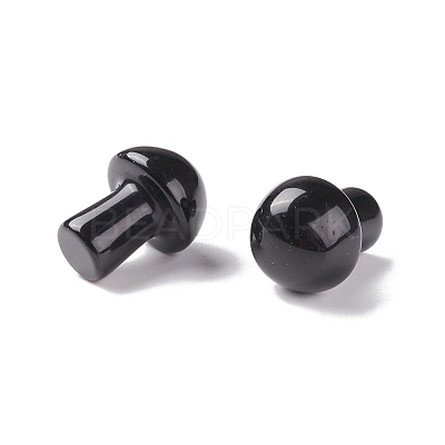 Natural Black Stone GuaSha Stone G-A205-26-02-1