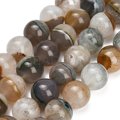 Natural Agate Beads Strands GG-L001-L02-03D-1