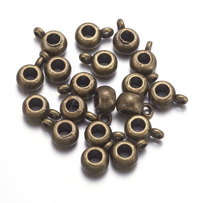 Tibetan Style Tube Bails X-WAB017H-AB-RS-1