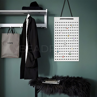 Felt Wall-Mounted Jewelry Hanging Rolls AJEW-WH0314-564A-1