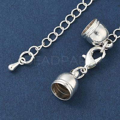 Brass Chain Extender KK-K001-6mm-S-1