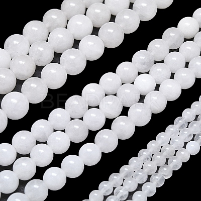 Natural Malaysia Jade Beads Strands G-L645-B01-10mm-01-1