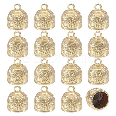 16Pcs Tibetan Style Alloy Cord Ends TIBEP-CA0010-24MG-1