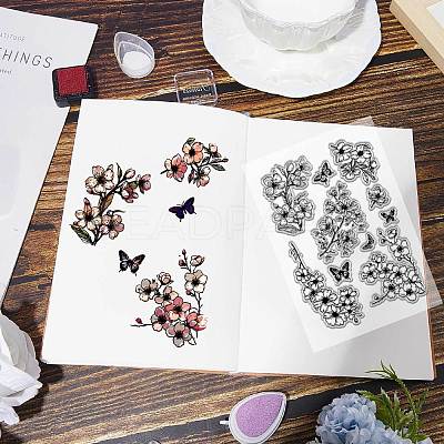 Plastic Stamps DIY-WH20018-0164-1
