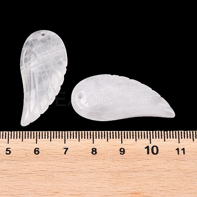 Natural Quartz Crystal Pendants G-E435-F-16-1