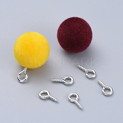 Iron Screw Eye Pin Peg Bails E561Y-1