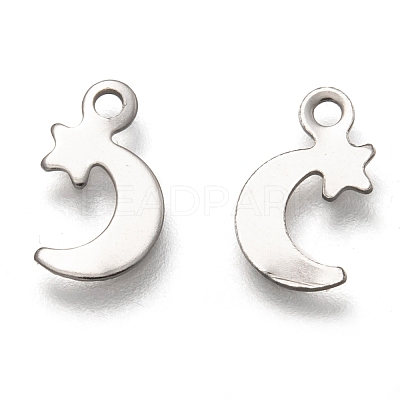 Non-Tarnish 201 Stainless Steel Charms STAS-B001-27P-1