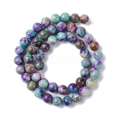 Natural Calcite Beads Strands G-K317-A07-04-1