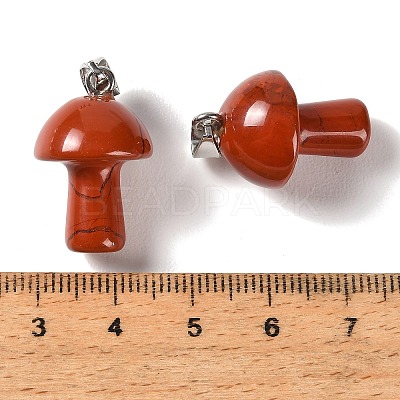 Natural Red Jasper Pendants GG-CBAA0EE-05P-12-1