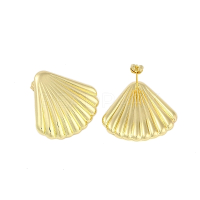 Brass Earring for Women EJEW-M259-02B-G-1