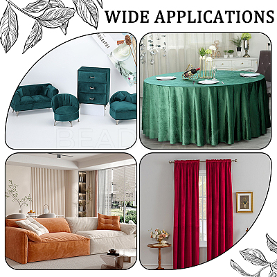 Velvet Fabric DIY-WH0530-71D-1
