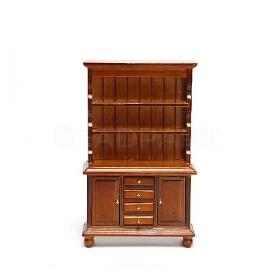 Wooden Miniature Cabinet Display Decorations MIMO-PW0003-084B-1