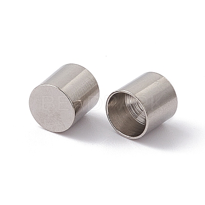 Tarnish Resistant 201 Stainless Steel Cord Ends STAS-G288-01D-P-1