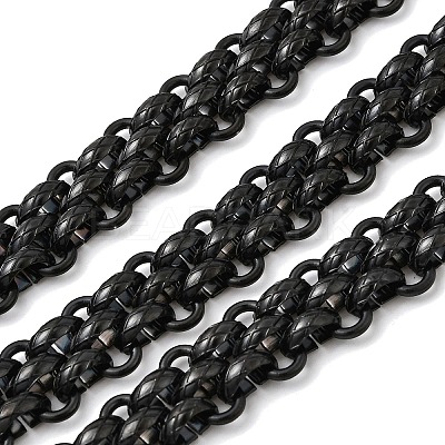 304 Stainless Steel Mesh Chains CHS-K024-07B-EB-1