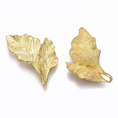 Brass Peg Bails Pendants KK-T040-159-NF-1