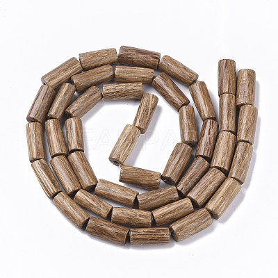 Undyed & Natural Coconut Wood Beads Strands X-WOOD-T024-031-1