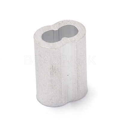 Aluminum Slide Charms/Slider Beads ALUM-WH0164-58-1.5mm-1