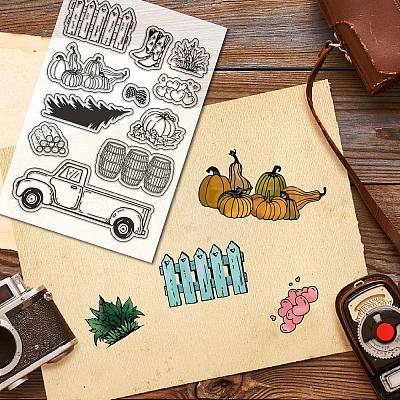 Custom PVC Plastic Clear Stamps DIY-WH0439-0134-1