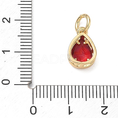 Brass Pave Cubic Zirconia Charms KK-CBA56EF-34A-G02-1