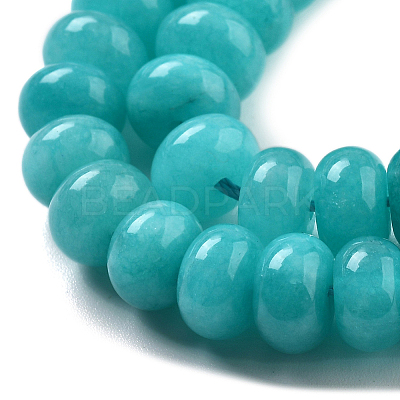 2 Strands Natural White Jade Beads Strands G-PA0001-23B-1