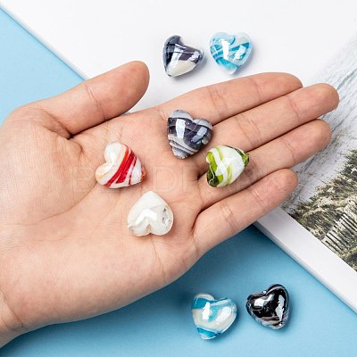 Handmade Lampwork Beads LAMP-R102-M-1