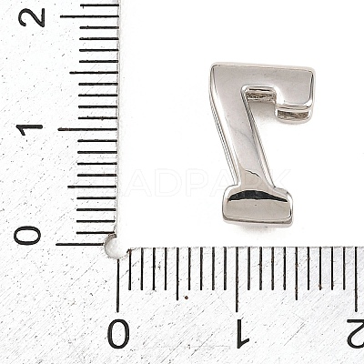 Number 7 Brass Beads KK-B167-B167-26P-07-1