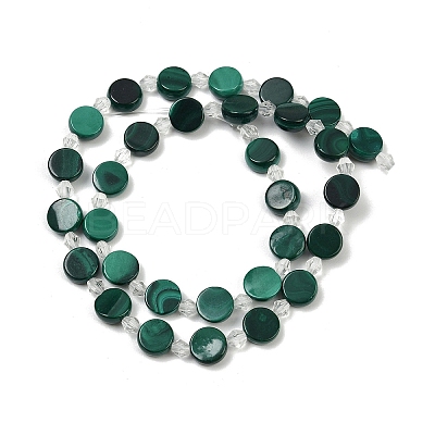 Natural Malachite Beads Strands G-L630-E01-8mm-1